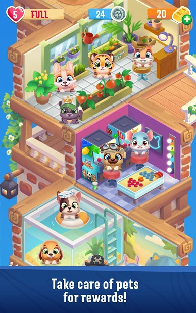 Screenshots Pet Rescue Puzzle Saga - Cùng giải cứu thú cưng