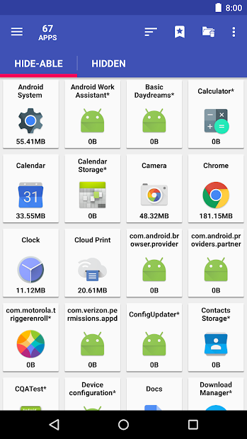 Screenshots AppMgr III (App 2 SD): Chuyển ứng dụng sang thẻ nhớ cho điện thoại