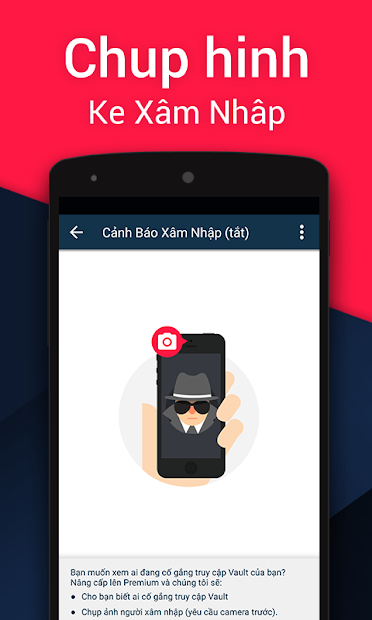 Screenshots Vault - Ẩn hình ảnh, video, khóa ứng dụng dễ dàng
