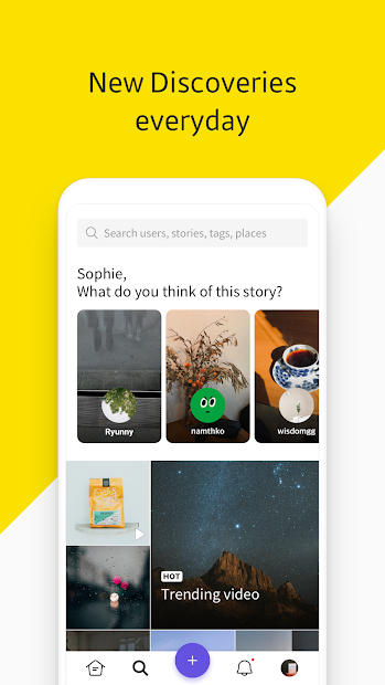 Screenshots KakaoStory: Mạng xã hội chia sẻ khoảnh khắc cuộc sống