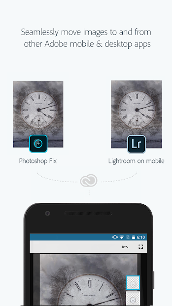 Screenshots Adobe Photoshop Mix - Cut-out, Combine, Create: Trình kết hợp chỉnh sửa ảnh