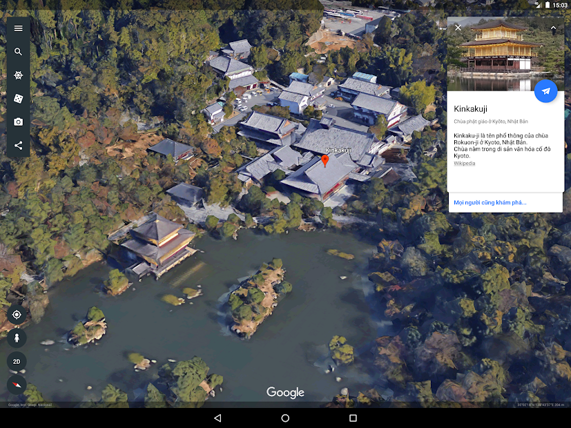 Google Earth 2024 được thiết kế với hàng loạt ứng dụng tiện ích, giúp bạn khám phá thế giới một cách đa dạng và linh hoạt hơn. Từ tìm kiếm địa điểm đến khám phá lòng đại dương hay chụp ảnh động vật ngộ nghĩnh, Google Earth sẽ đem đến cho bạn những trải nghiệm tuyệt vời không thể bỏ lỡ.