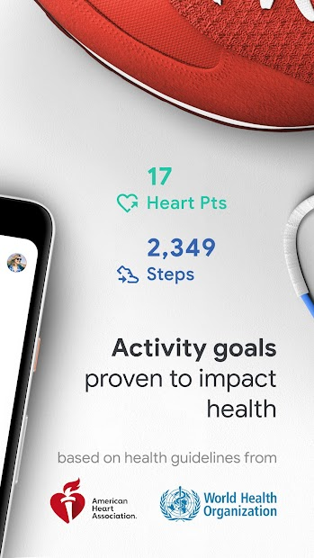 Screenshots Google Fit - Theo dõi hoạt động và sức khỏe