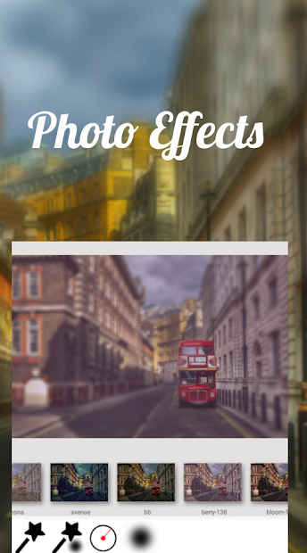 Screenshots Lens Blur - Chỉnh sửa màu sắc hình ảnh của bạn