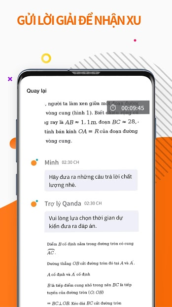 Screenshots QANDA -  Ứng dụng giải toán lớp 1-12, nhờ gia sư giải