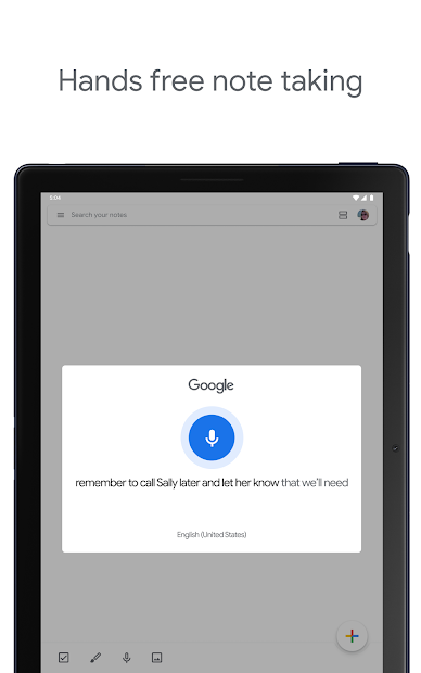 Screenshots Google Keep: Ứng dụng tạo ghi chú nhanh trên điện thoại, máy tính