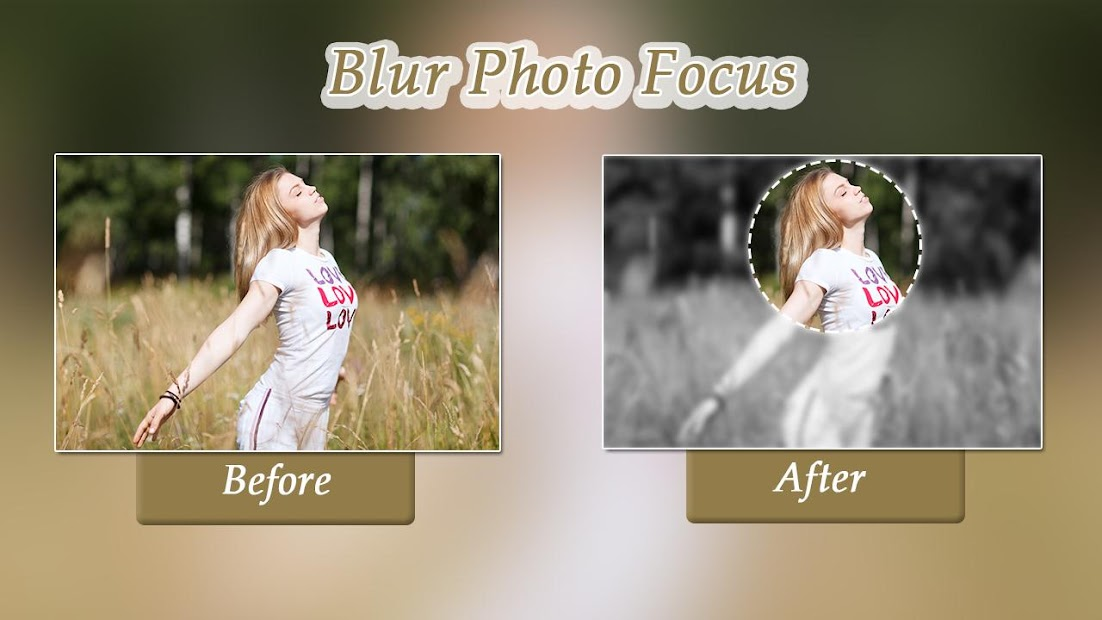 Screenshots Focus Effect - Chỉnh sửa ảnh độc đáo