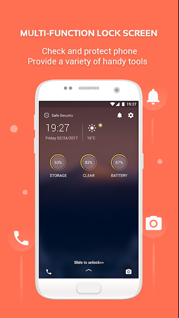 Screenshots Safe Security - Ứng dụng diệt virus, tăng tốc cho điện thoại Android