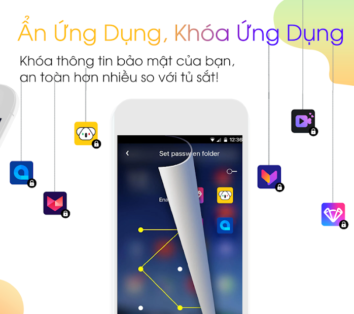Screenshots APUS Launcher: Chủ đề, Nhỏ, Nhanh, Ẩn ứng dụng