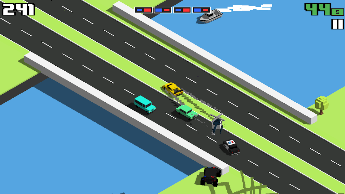 Screenshots Smashy Road Wanted - Lái Xe Trốn Cảnh Sát