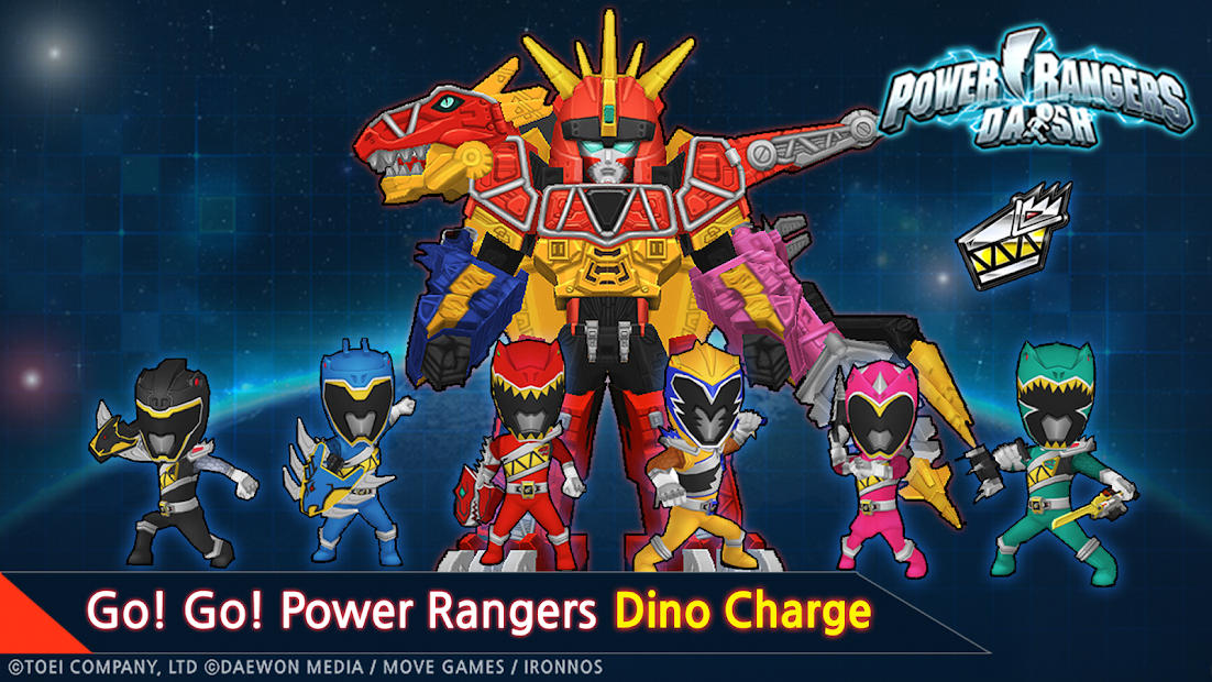 Tải game Power Rangers Dash siêu nhân chibi: Với nội dung kịch tính, hình ảnh đồ họa sắc nét, game Power Rangers Dash siêu nhân chibi sẽ mang lại cho bạn cảm giác hào hứng, sảng khoái khi trải nghiệm những pha hành động nghẹt thở trên điện thoại của mình.