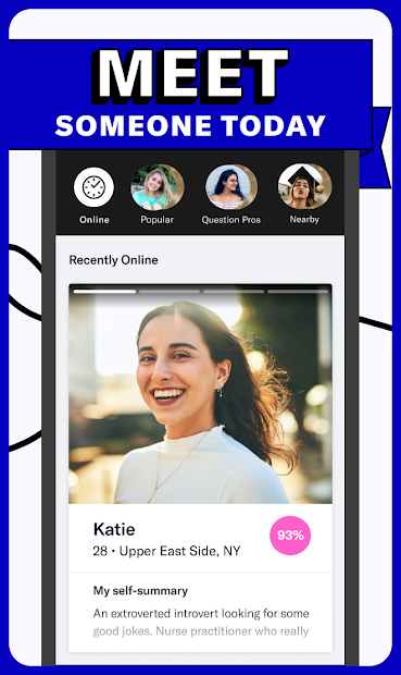 Screenshots OkiCupid- Ứng dụng hẹn hò, nhắn tin, gọi điện trực tuyến