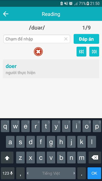 Screenshots Học phát âm tiếng Anh TFlat: Kỹ năng phát âm chuẩn