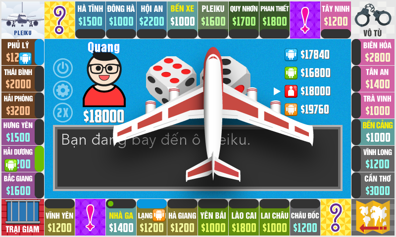Screenshots Cờ tỷ phú Việt Nam -  Board game đình đám trên điện thoại