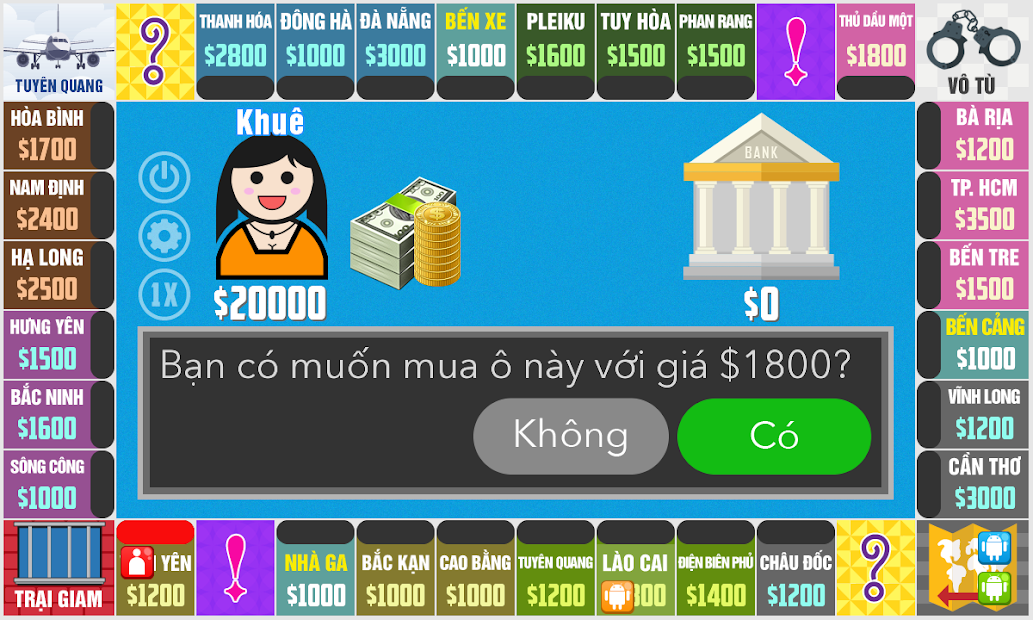 Screenshots Cờ tỷ phú Việt Nam -  Board game đình đám trên điện thoại