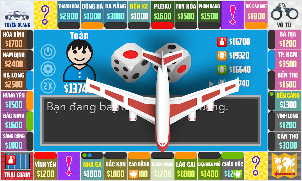 Screenshots Cờ tỷ phú Việt Nam -  Board game đình đám trên điện thoại