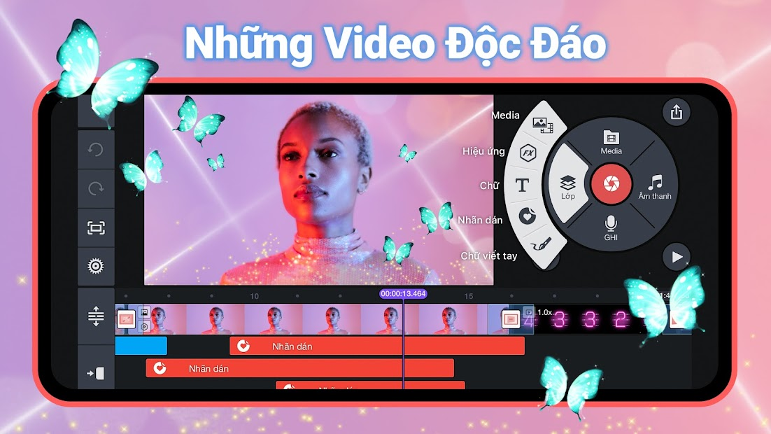 KineMaster là ứng dụng chỉnh sửa video chuyên nghiệp trực tiếp trên điện thoại di động. Với nhiều tính năng đa dạng, KineMaster giúp cho việc chỉnh sửa video trở nên đơn giản, dễ dàng hơn bao giờ hết. Hãy tải ngay KineMaster và trải nghiệm một cách chỉnh sửa video chuyên nghiệp.