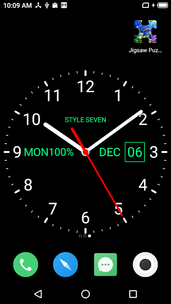 Screenshots Analog Clock Live Wallpaper-7 - Đồng hồ tiện lợi