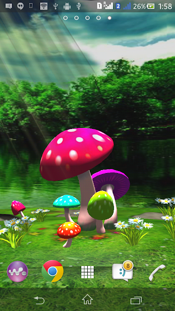 Mushroom 3D đưa bạn vào một thế giới ảo đầy màu sắc và đầy bất ngờ. Từ những chi tiết nhỏ đến cảnh vật to lớn, tất cả được tạo ra với độ chân thực và màu sắc trung thực nhất, tạo ra một thế giới 3D hoàn hảo không thể cưỡng lại được.