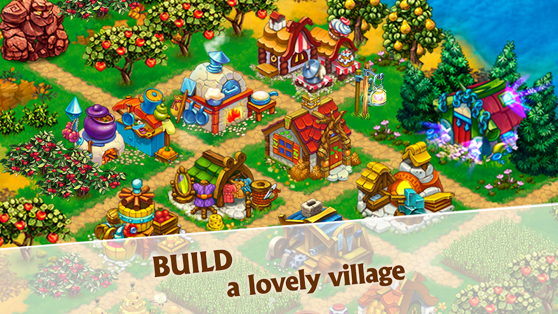 Screenshots Harvest Land: Farm & City Building: Game xây dựng nông trại vui nhộn