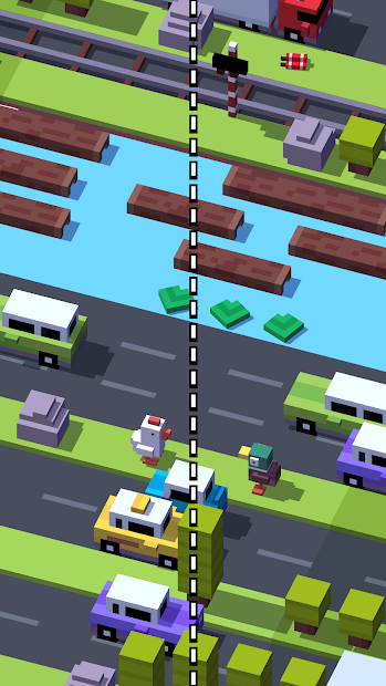 Screenshots Crossy Road - Qua đường an toàn