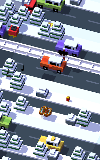 Screenshots Crossy Road - Qua đường an toàn