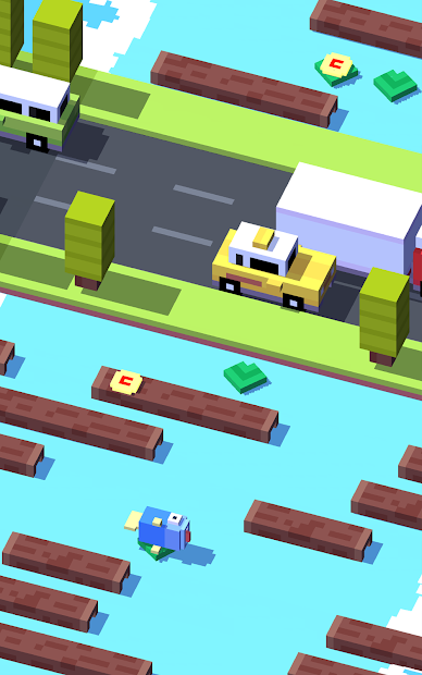 Screenshots Crossy Road - Qua đường an toàn