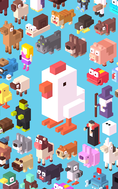 Screenshots Crossy Road - Qua đường an toàn