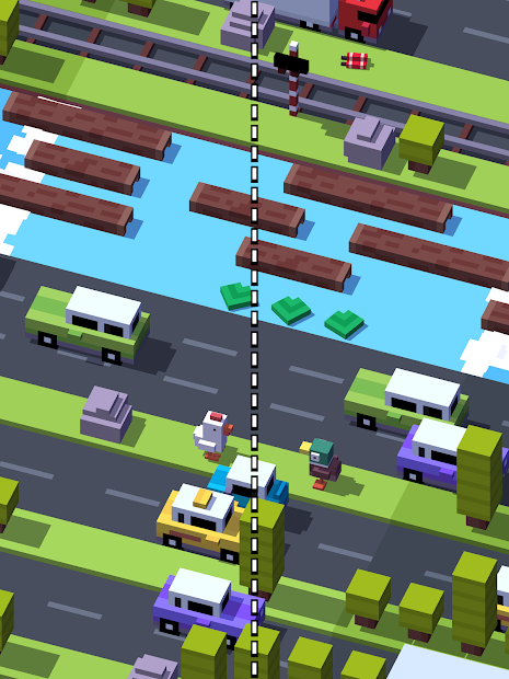 Screenshots Crossy Road - Qua đường an toàn