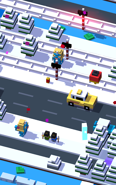 Screenshots Crossy Road - Qua đường an toàn