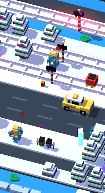 Screenshots Crossy Road - Qua đường an toàn