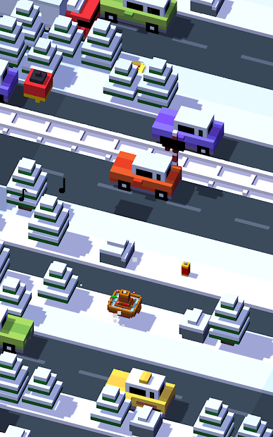 Screenshots Crossy Road - Qua đường an toàn