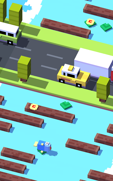 Screenshots Crossy Road - Qua đường an toàn