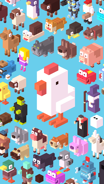 Screenshots Crossy Road - Qua đường an toàn
