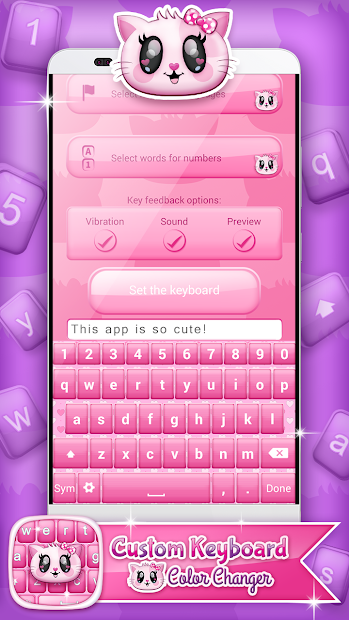 Screenshots Bàn Phím Đẹp cho Điện Thoại - Thay đổi bàn phím cho điện thoại của bạn