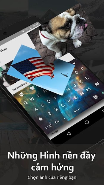 Screenshots Bàn Phím GO - Bàn phím Việt với kho chủ đề độc đáo