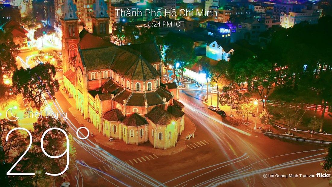 Screenshots Yahoo Thời tiết: Phần mềm dự báo thời tiết