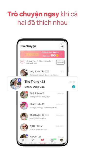 Screenshots YmeetMe: Chat hẹn hò, làm quen tìm người yêu
