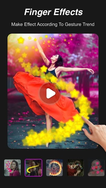 Screenshots Magic Video Effect - Phần mềm chỉnh sửa cắt video online, chuyên nghiệp