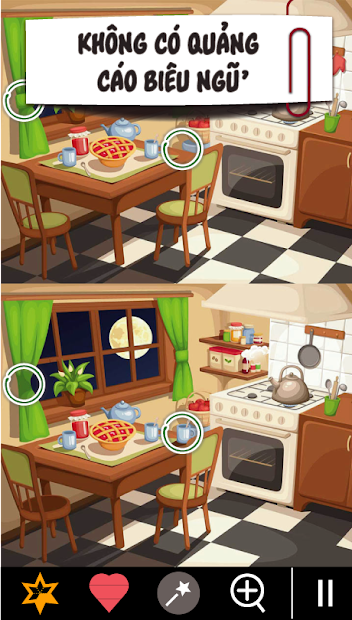 Screenshots Game tìm sự khác biệt - Tìm điểm khác nhau giữa hai hình