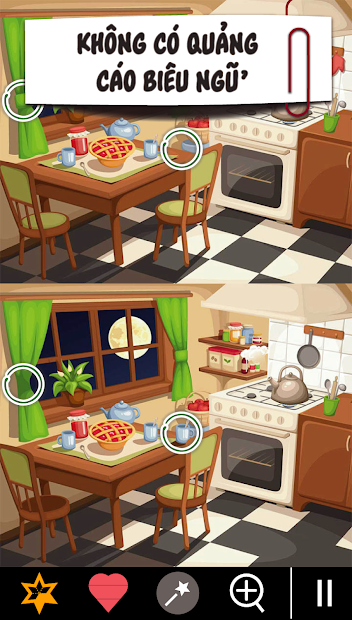 Screenshots Game tìm sự khác biệt - Tìm điểm khác nhau giữa hai hình