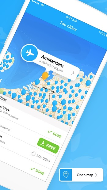 Screenshots WiFi Map - Chia sẻ và kết nối wifi miễn phí