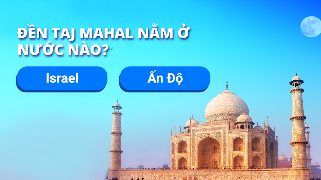 Screenshots Câu hỏi & Đáp án. Game đố vui miễn phí: QuizzLand