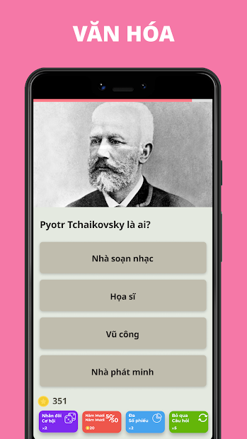 Screenshots Câu hỏi & Đáp án. Game đố vui miễn phí: QuizzLand