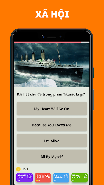 Screenshots Câu hỏi & Đáp án. Game đố vui miễn phí: QuizzLand