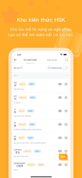 Screenshots Super Chinese - Ứng dụng học tiếng Trung online từ cơ bản đến nâng cao