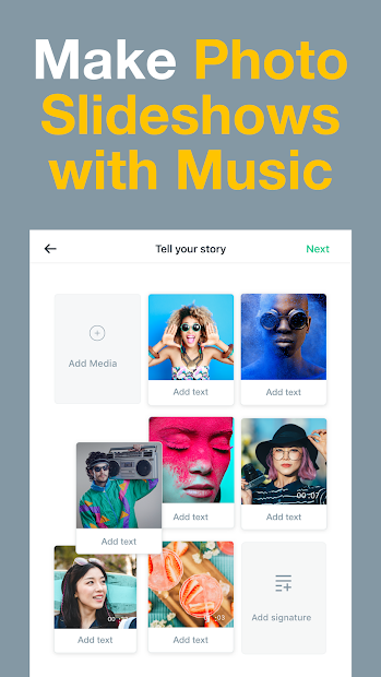 Screenshots Magisto - Trình chỉnh sửa video online, chuyên nghiệp