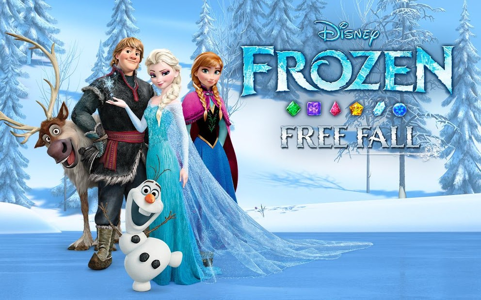 Screenshots Frozen Free Fall - Game nữ hoàng băng giá