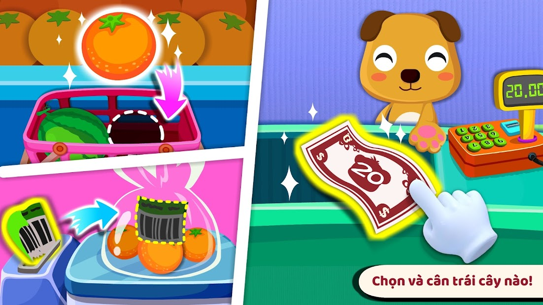 Screenshots Siêu Thị của Bé Gấu Trúc