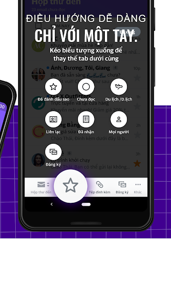 Screenshots Yahoo Mail - Luôn giữ tổ chức